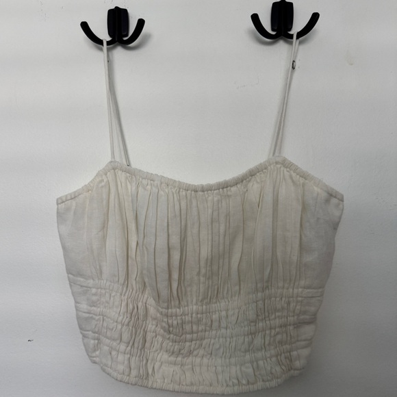 Cropped line tank w/ ajustable straps - Picture 1 of 7